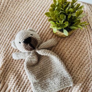 lovely soft toy handmade crochet teddy bear